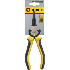 Плоскогубцы Topex круглогубцы, 160 мм Фото 1