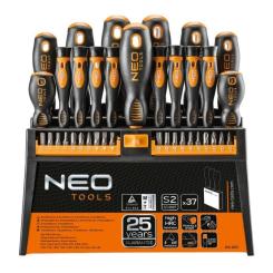 Набор инструментов Neo Tools отверток и насадок 37 шт. Фото
