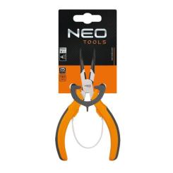 Плоскогубцы Neo Tools удлинённые выгнутые прецизионные, 140 мм Фото 1