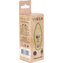 Лампочка Vinga VL-C37E27-64L Фото 2