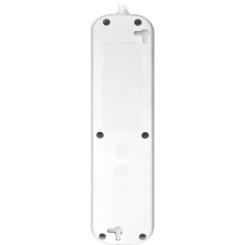 Сетевой удлинитель Defender S430 3.0 m 4 роз switch white Фото 2