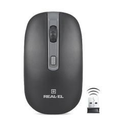 Мышка REAL-EL RM-303 Wireless Black/Grey Фото 1