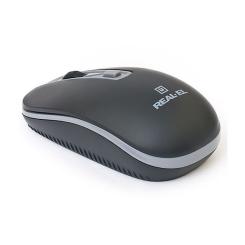 Мышка REAL-EL RM-303 Wireless Black/Grey Фото 2