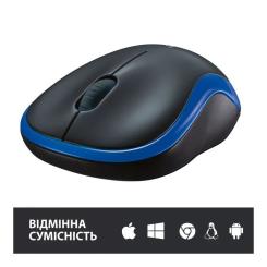 Мышка Logitech M185 blue Фото 4