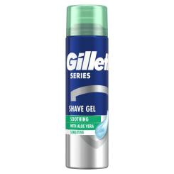 Гель для бритья Gillette Series Sensitive Skin Для чутливої шкіри 200 мл Фото