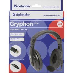 Наушники Defender Gryphon 750U USB Фото 5