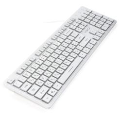 Клавиатура Vinga KB410 White Фото 3