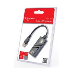Адаптер Gembird USB 3.0 AM to RJ45 Ethernet 1000Mbps Фото 1