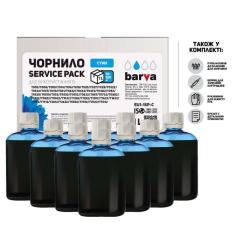 Чернила Barva Epson Universal №1 Cyan 10x100мл ServicePack Фото