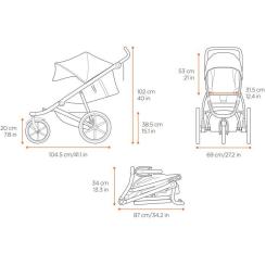 Коляска Thule Urban Glide 2 Dark Shadow Фото 8