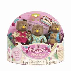 Фигурка Li'l Woodzeez Семья Сов Фото 1