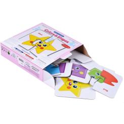 Пазл Same Toy Цвета и фигуры Фото 1