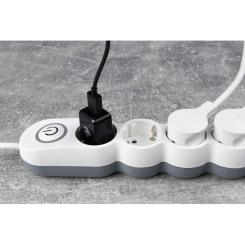 Сетевой удлинитель 2E 2E-U04VESM3W Фото 6