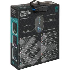 Мышка Defender Sky Dragon GM-090L Black Фото 7