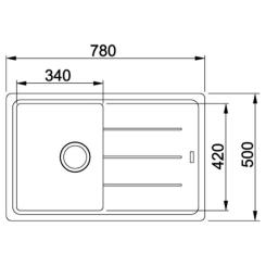 Мойка кухонная Franke BASIS BFG 611-78 Фото 1