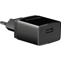 Зарядное устройство Defender EPA-10 black, 1xUSB, 5V / 2.1A Фото 1