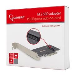Контроллер Gembird PCIe to M.2 22 mm low profile Фото 3