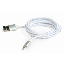 Дата кабель Cablexpert USB 2.0 AM to Lightning 1.8m Фото