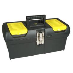 Ящик для инструментов Stanley 31,8x17,8x13см металевий замок Фото 3