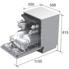Посудомоечная машина Pyramida DWN 6014 Фото 3