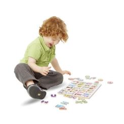 Развивающая игрушка Melissa&Doug Рамка-вкладиш Англійський алфавіт Фото 3