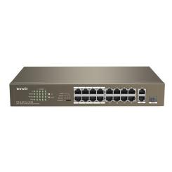 Коммутатор сетевой Tenda TEF1118P-16-150W Фото 1