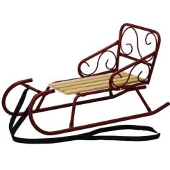 Санки Time Eco Морозко бордові Фото