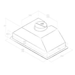 Вытяжка кухонная Faber ERA C IX/A/52 Фото 4