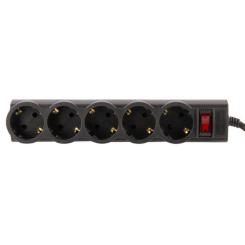 Сетевой фильтр питания LogicPower LP-X5 PREMIUM, 5m black Фото 3