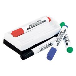 Набор маркеров Buromax JOBMAX Board, SET*4шт+губка Фото 1