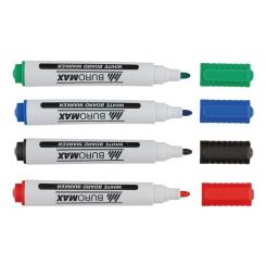 Набор маркеров Buromax JOBMAX Board, SET*4шт+губка Фото 2