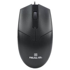 Мышка REAL-EL RM-208 USB Black Фото 5