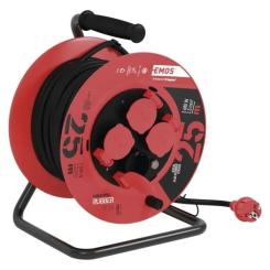 Сетевой удлинитель EMOS катушка 4 роз., 25 м Фото 2