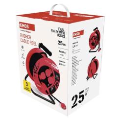 Сетевой удлинитель EMOS катушка 4 роз., 25 м Фото 7