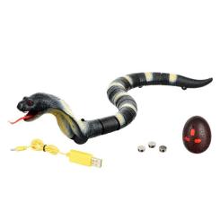 Интерактивная игрушка Same Toy Справжня Кобра на радіокеруванні (Сіра) Фото 6