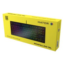 Клавиатура Hator Rockfall EVO TKL Kailh Optical Black Фото 5