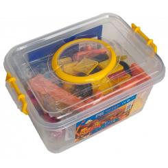 Конструктор Магнікон 87 деталей Plastic box Фото 2