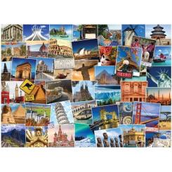 Пазл Eurographics Дорогами мира, 1000 элементов Фото 1