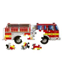 Пазл Melissa&Doug Мега "Большая пожарная машина", 24 элемента Фото 1