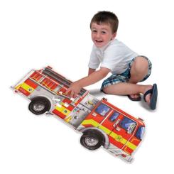 Пазл Melissa&Doug Мега "Большая пожарная машина", 24 элемента Фото 2