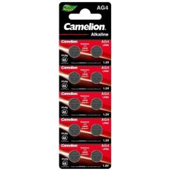Батарейка Camelion AG4 / LR626 / LR66 / V4GA Alkaline * 10 Фото