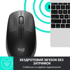 Мышка Logitech M190 Charcoal Фото 3