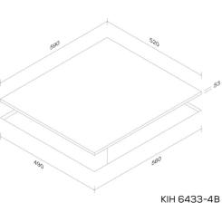 Варочная поверхность Kernau KIH 6433-4B Фото 1