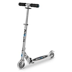 Самокат Micro Sprite Silver LED Фото