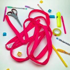 Пенал Zipit Neon Jumbo Dazzling Pink Фото 3