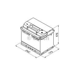 Аккумулятор автомобильный Bosch 61А Фото 5