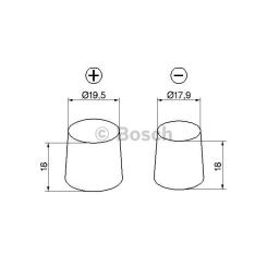 Аккумулятор автомобильный Bosch 80А Фото 4