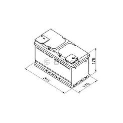 Аккумулятор автомобильный Bosch 80А Фото 5
