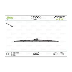 Щетка стеклоочистителя Valeo 575550 Фото