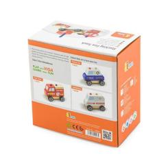 Развивающая игрушка Viga Toys пирамидка Пожарная машинка Фото 3
